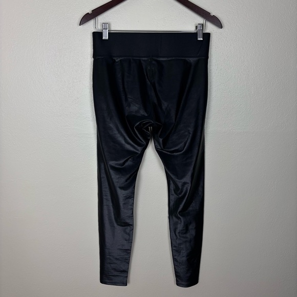 Carbon38 Regular Rise 7/8 Length Legging In Takara Shine Black Womens Size Large - Picture 4 of 6